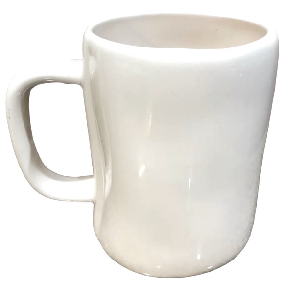 RAE DUNN Buenos Dias Mug White Coffee Tea Cup - Picture 3 of 5